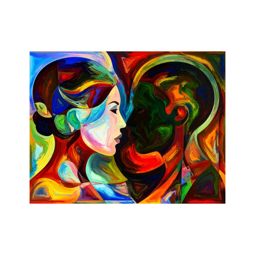 Wandbild Colorful Love