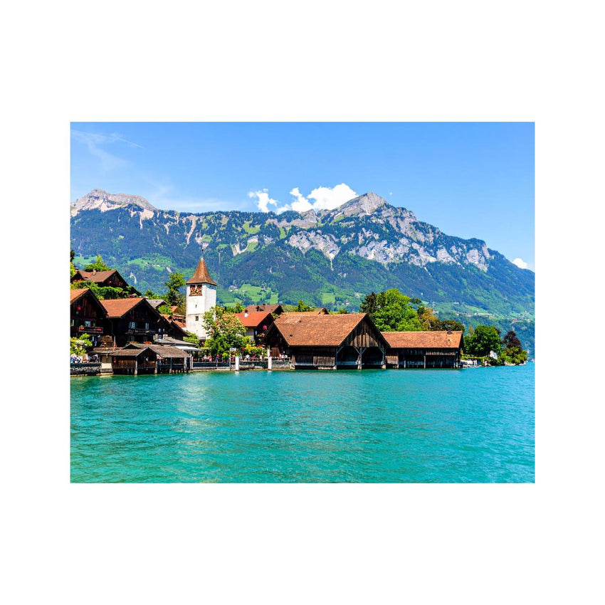 Wandbild Interlaken mit Panorama 2