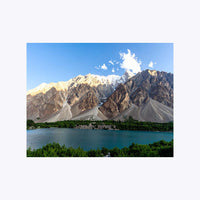Wandbild Kutwal Lake In Pakistan 1