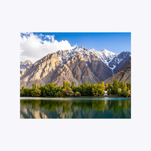 Wandbild Kutwal Lake In Pakistan 2