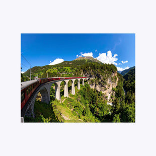 Wandbild Bernina Express 1