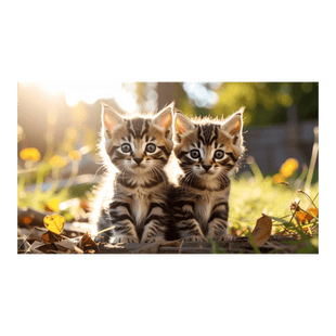 Wandbild Katzenbabies 2