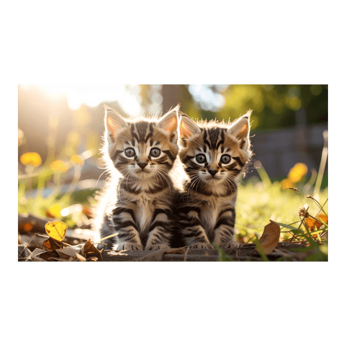 Wandbild Katzenbabies 2