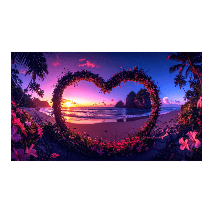 Wandbild Love