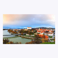 Wandbild Bratislava