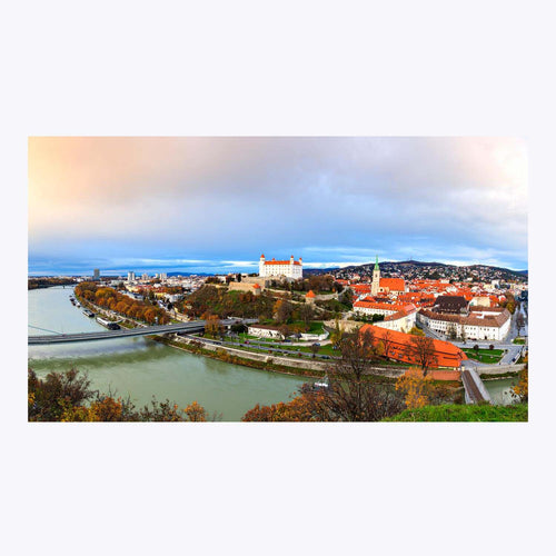 Wandbild Bratislava