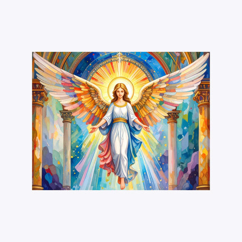 Wandbild christlicher Engel-Gemälde