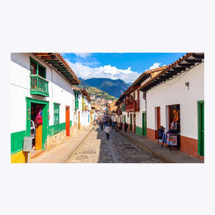 Wandbild Medellin