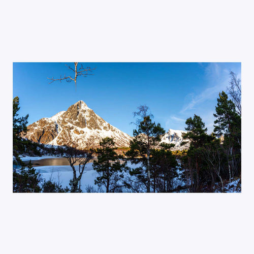 Wandbild Nordische Landschaft