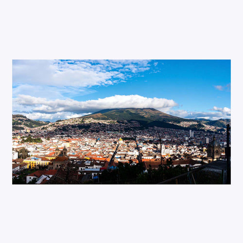 Wandbild Quito Ecuador