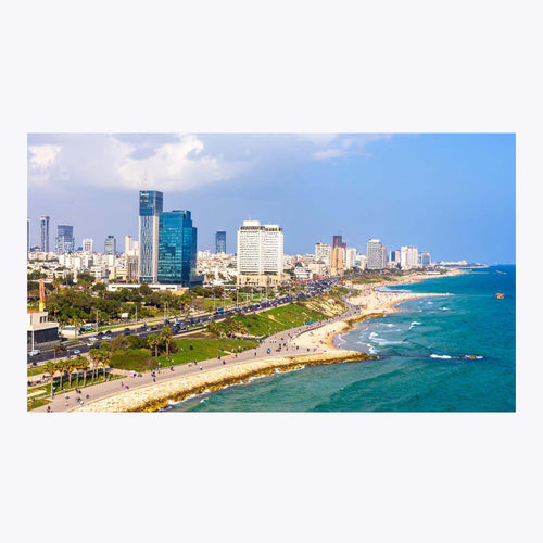 Wandbild Tel Aviv