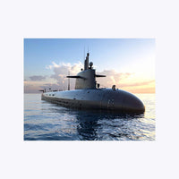 Wandbild U-Boot 2