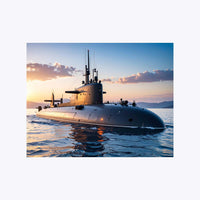 Wandbild U-Boot 4