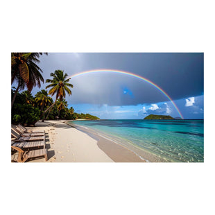 Wandbild Regenbogen im Paradies 2