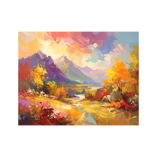 Wandbild Nature Art 4