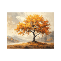 Wandbild Herbstlicher Baum 1