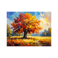 Wandbild Herbstlicher Baum 3