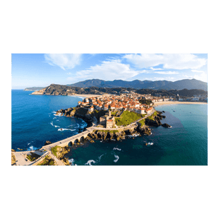 Wandbild Castro Urdiales 1