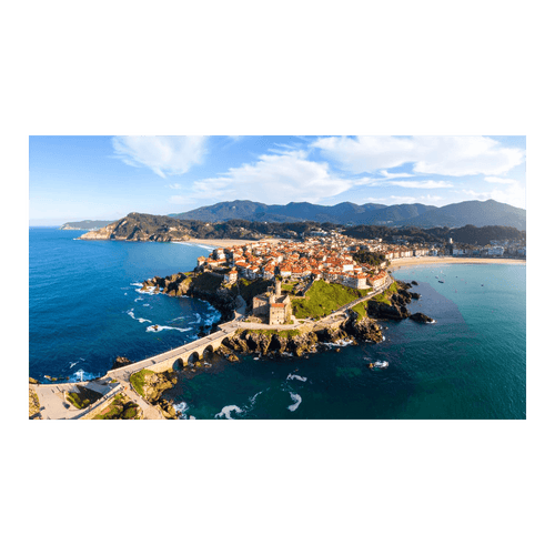 Wandbild Castro Urdiales 1