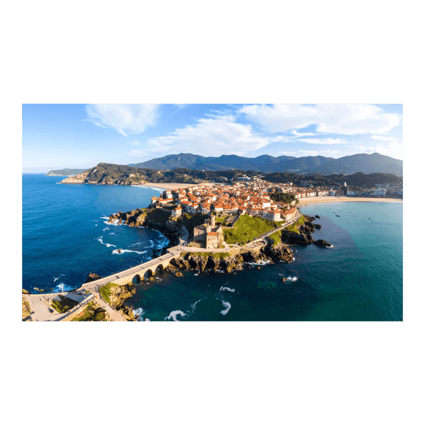 Wandbild Castro Urdiales 1