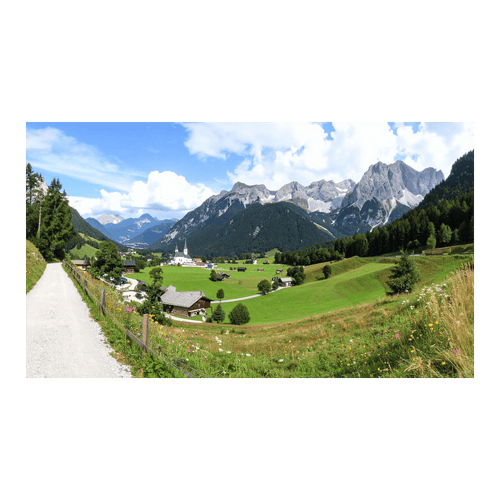 Wandbild Österreich