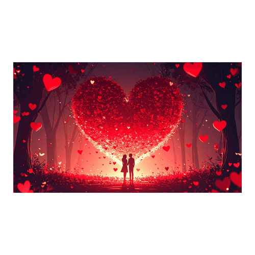 Wandbild Love 2