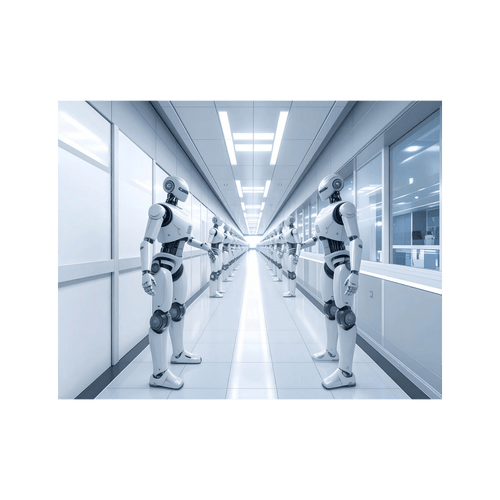 Wandbild Roboter 3