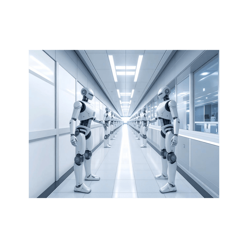 Wandbild Roboter 3