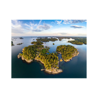 Wandbild Schäreninseln Schweden