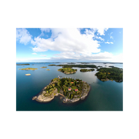 Wandbild Schäreninseln Schweden 2