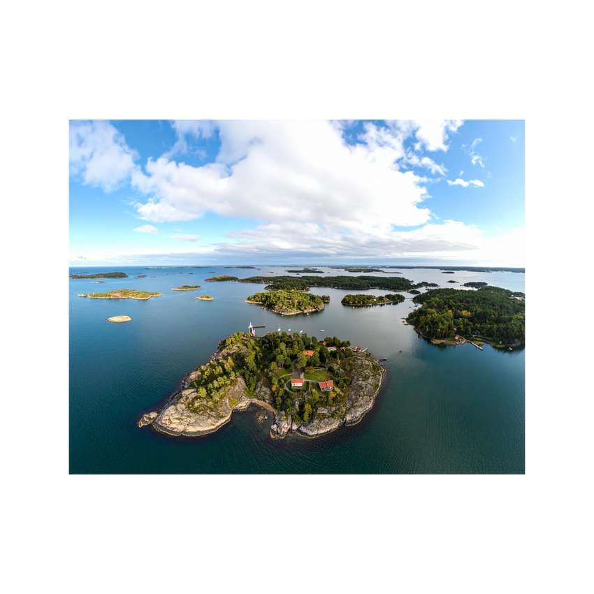Wandbild Schäreninseln Schweden 2
