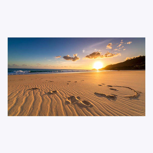Wandbild bezaubernder Strand
