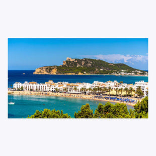 Wandbild Insel Ibiza