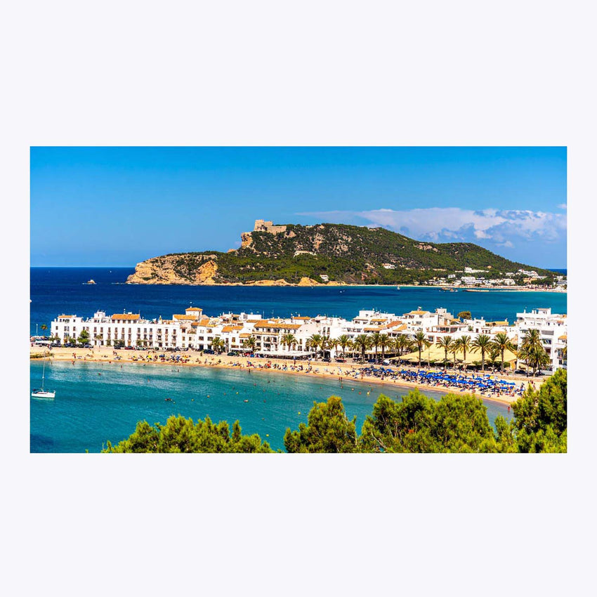 Wandbild Insel Ibiza