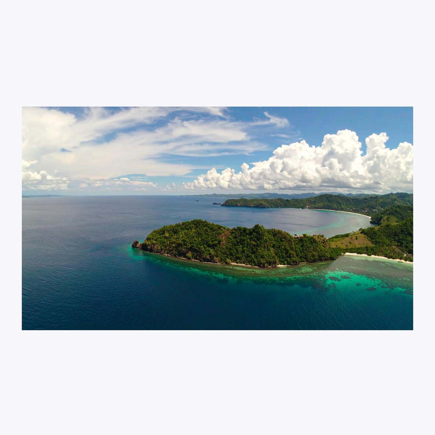 Wandbild Insel Lombok