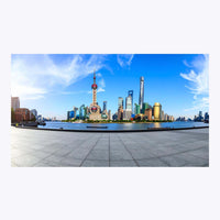Wandbild Shanghai Skyline