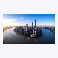 Wandbild Shanghai Skyline 2