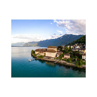 Wandbild Montreux