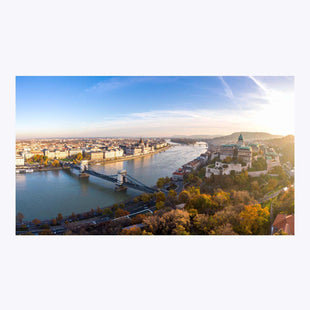 Wandbild Budapest 2