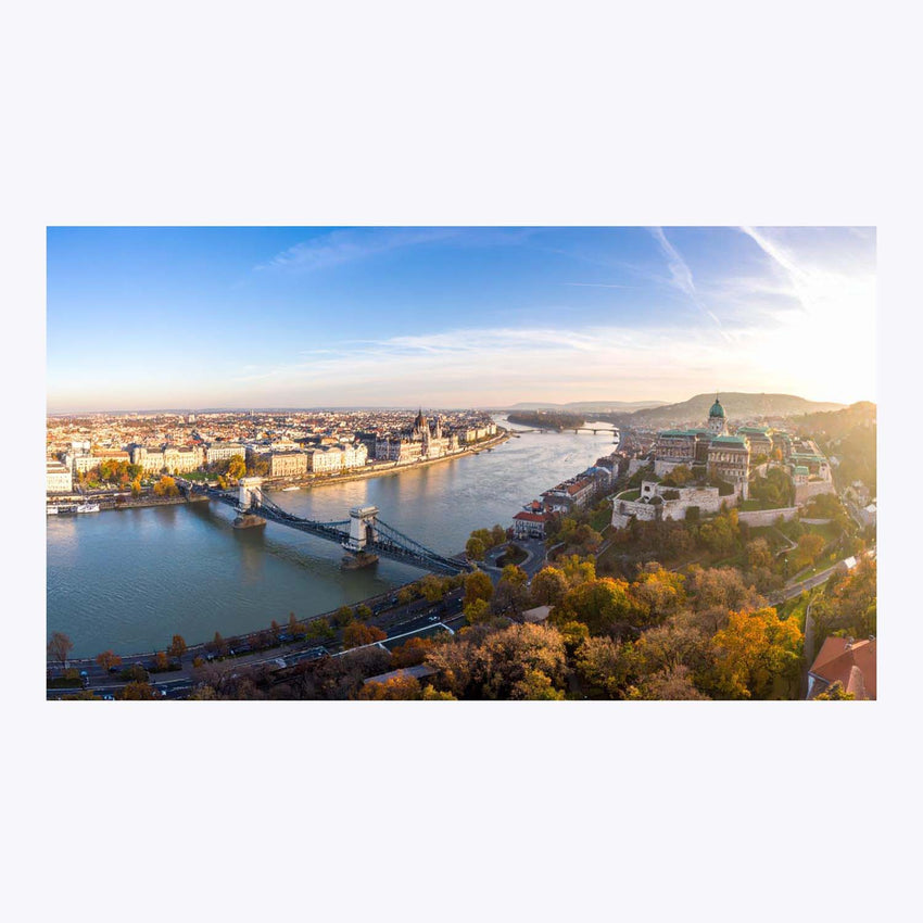 Wandbild Budapest 2